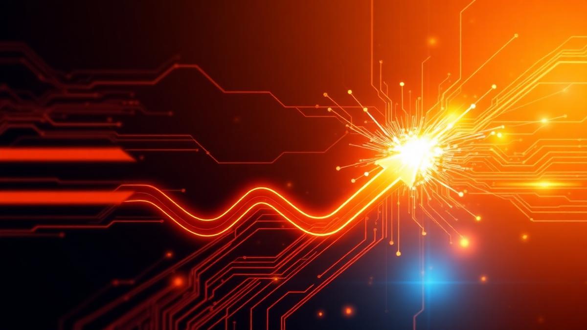 Digital breakthrough moment representing the power of one more action in business growth