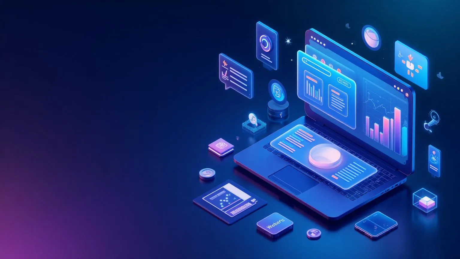 Smart AI Website Dashboard